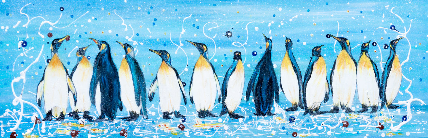 Playful Penguins