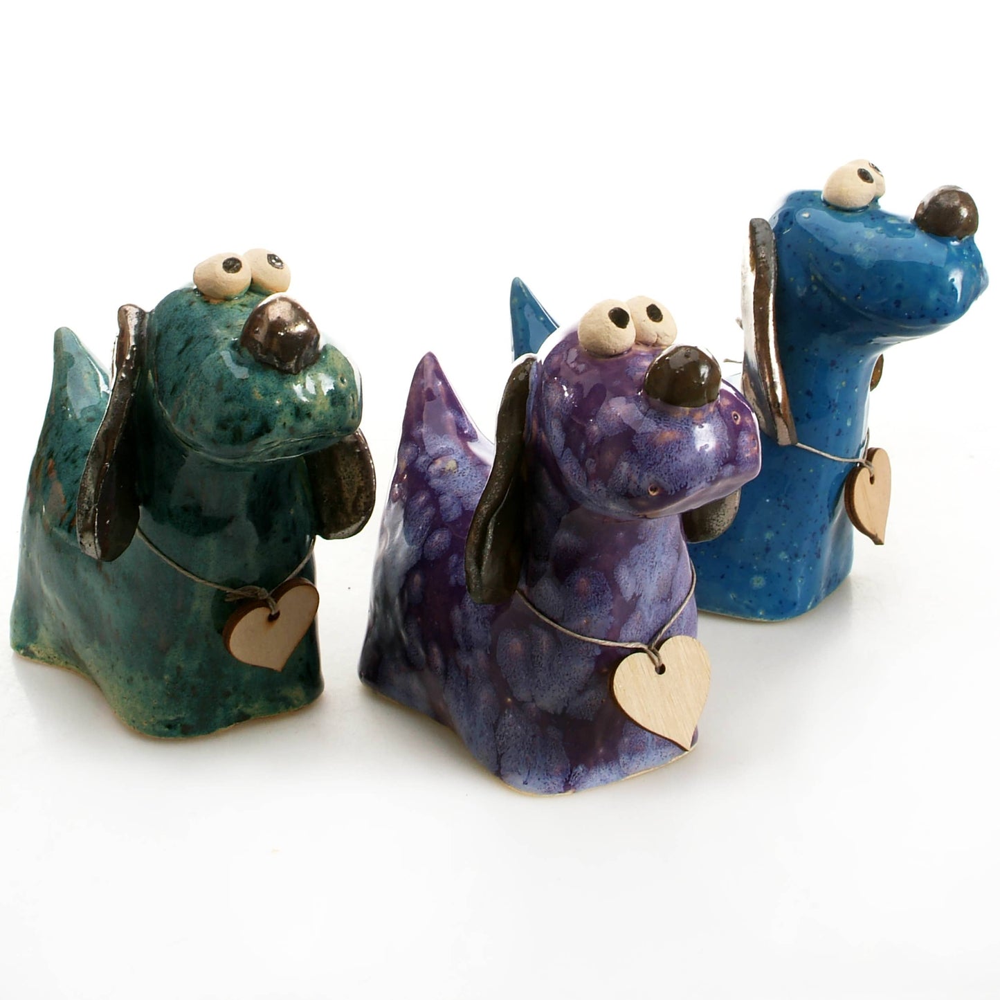 Spaniel Ceramic Figurine | Various Colours: Multi-Colored