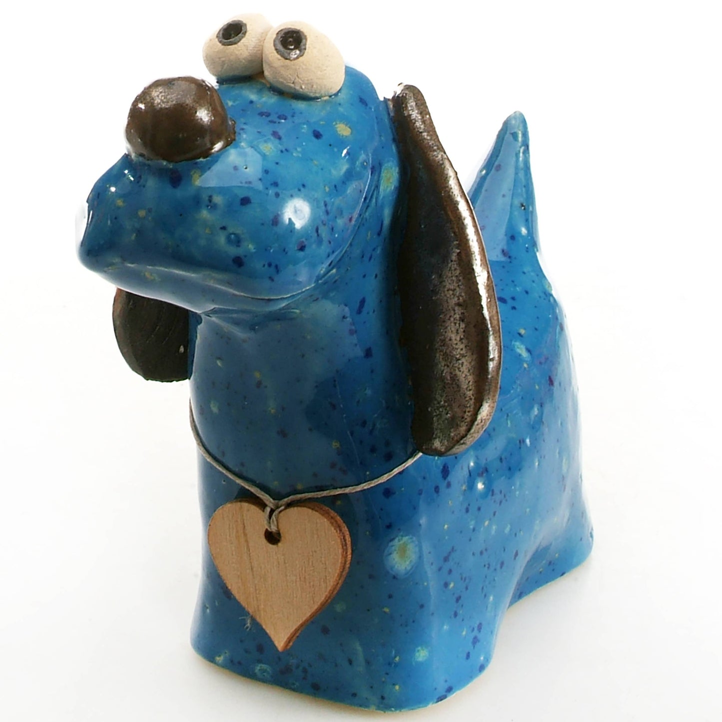 Spaniel Ceramic Figurine | Various Colours: Multi-Colored