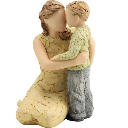 My Boy Decorative Ornamental Mother and Son Figurine
