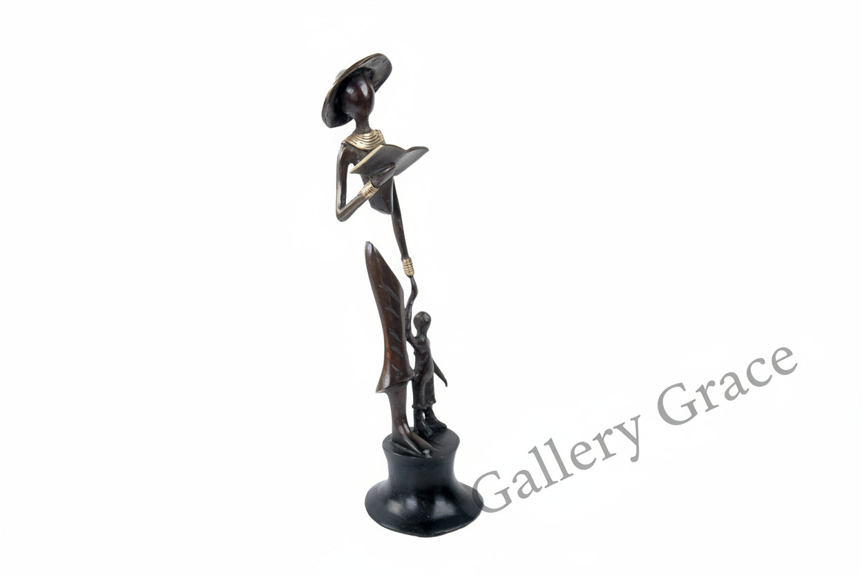 Bronze Moma - Artist Issouf Bonkoungou