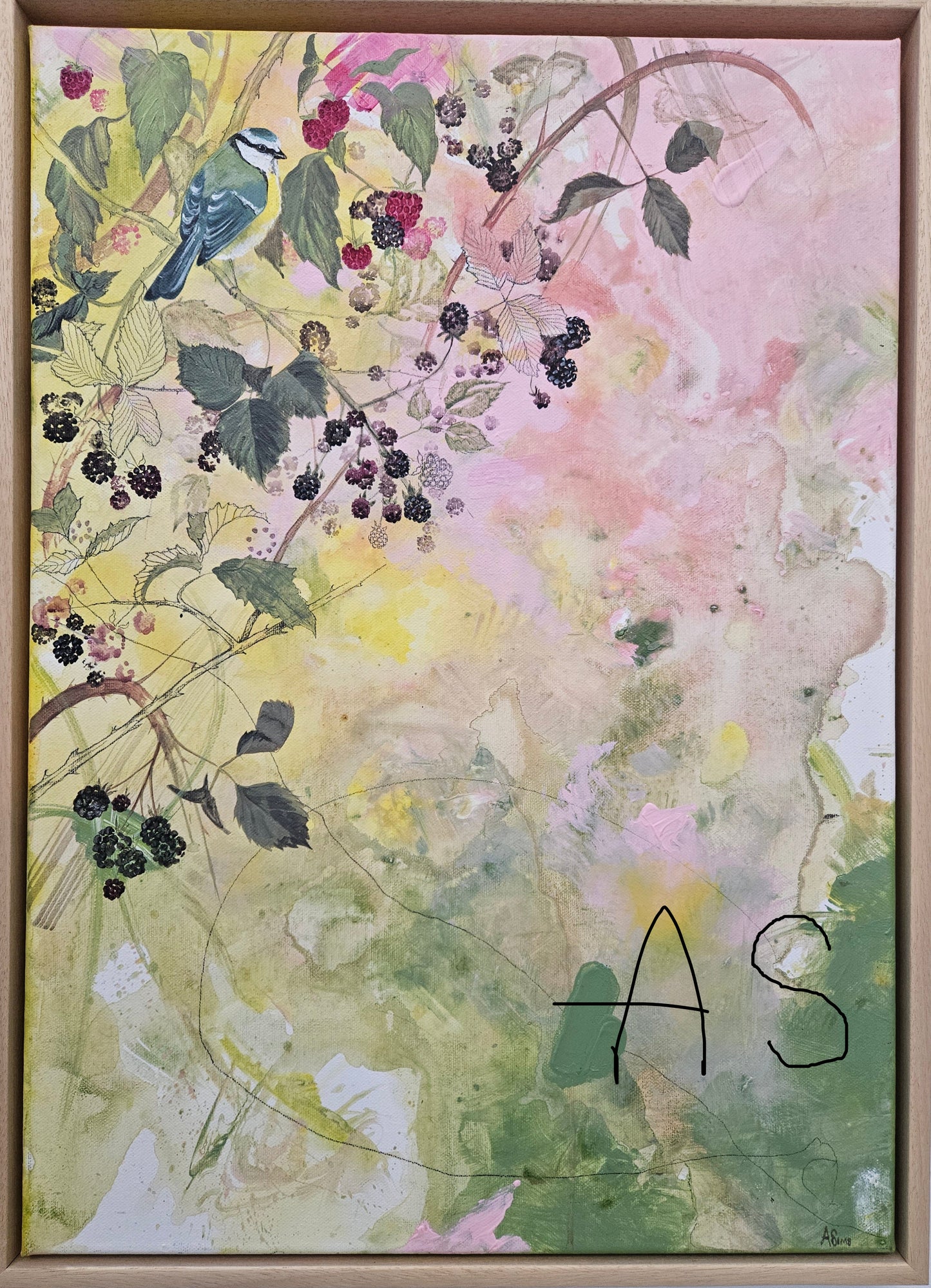 Blackberry Blossoms - Artist, Alice Sims