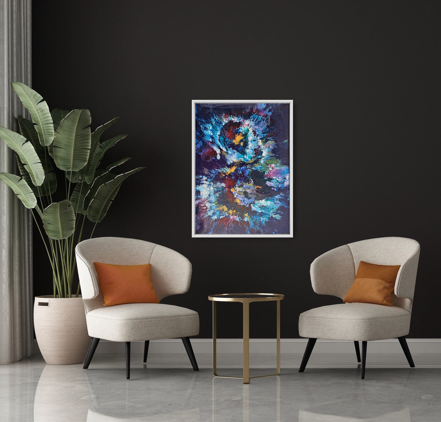 Cat-Tremaine-Tucker | Dutch Flow original painting | Signet | Gallery Grace