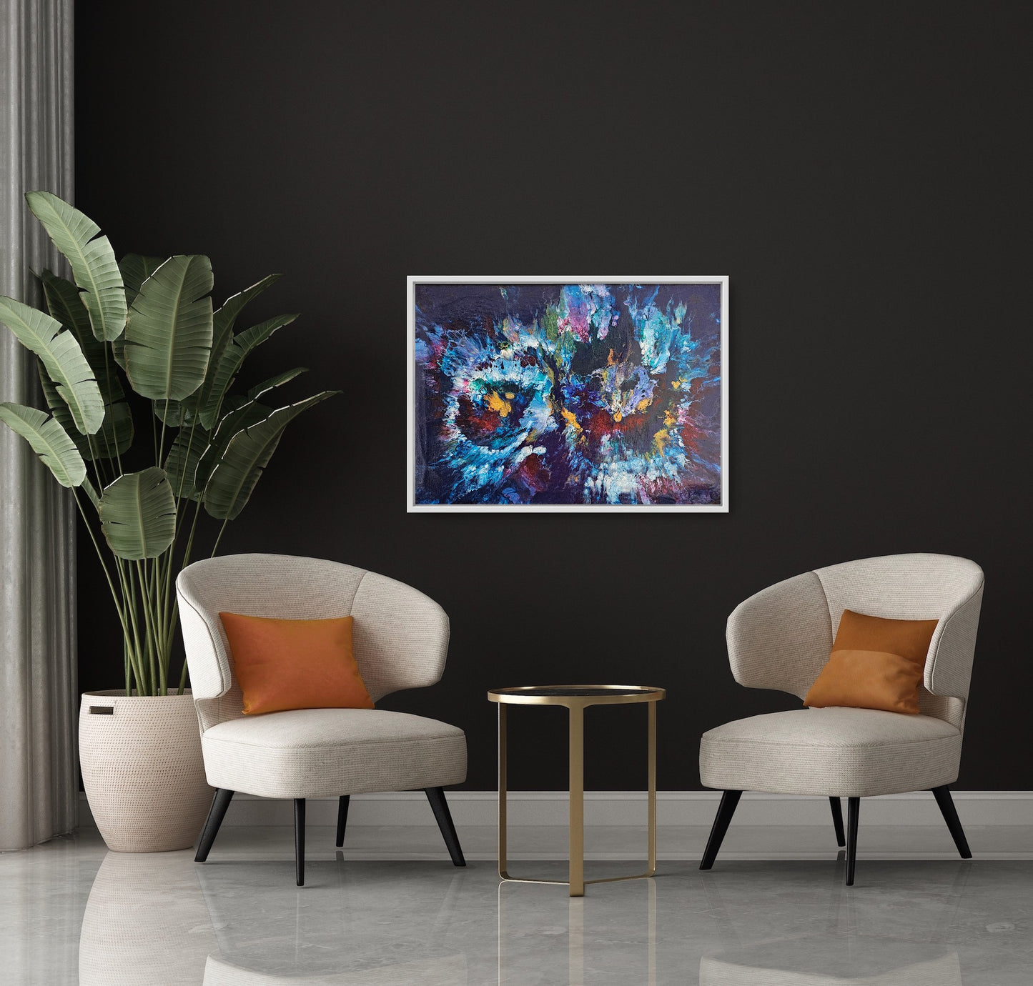 Cat-Tremaine-Tucker | Dutch Flow original painting | Signet | Gallery Grace