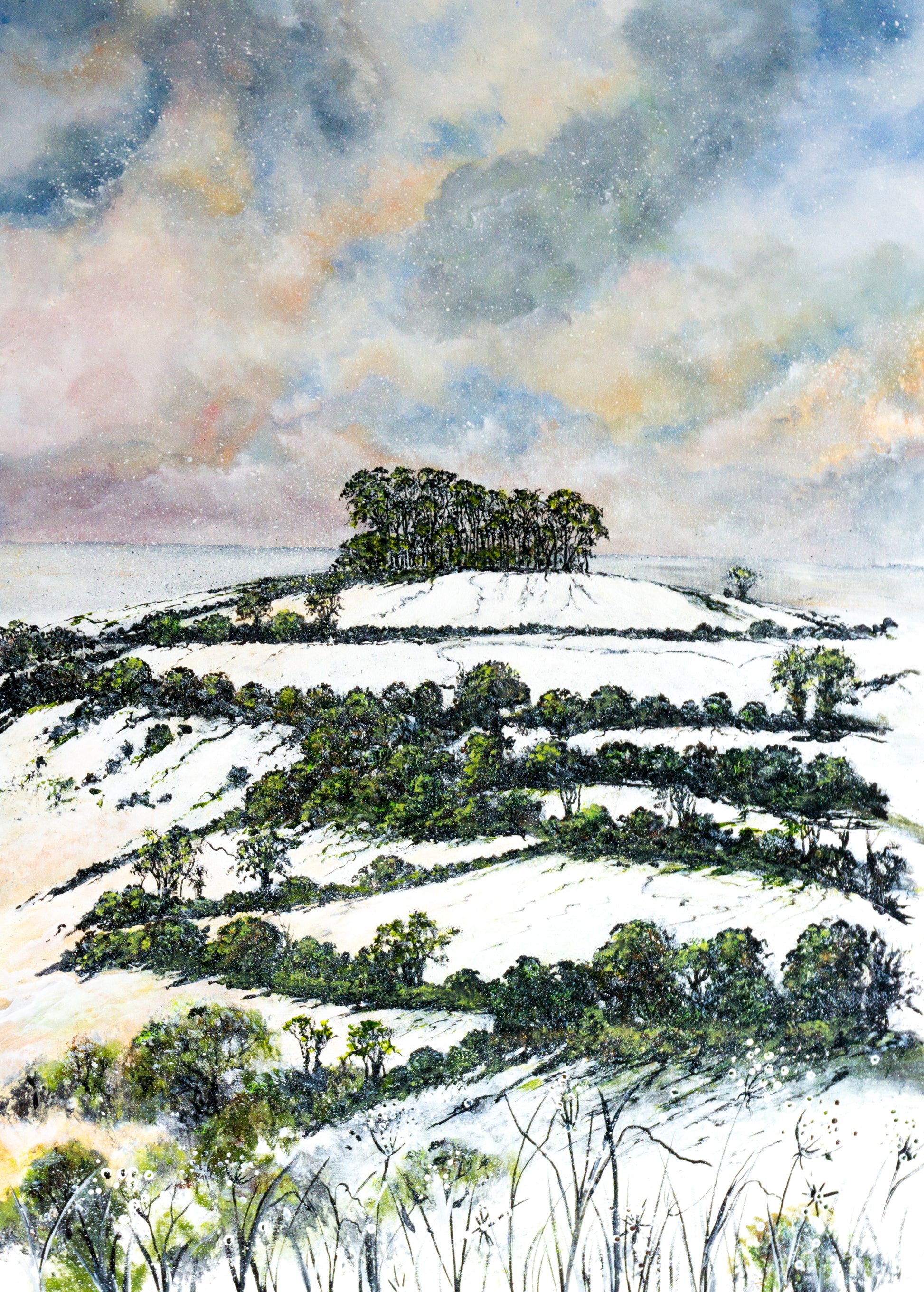 Lynette Bower| Contemporary original painting | Kelston Roundhill | Gallery Grace | Original |