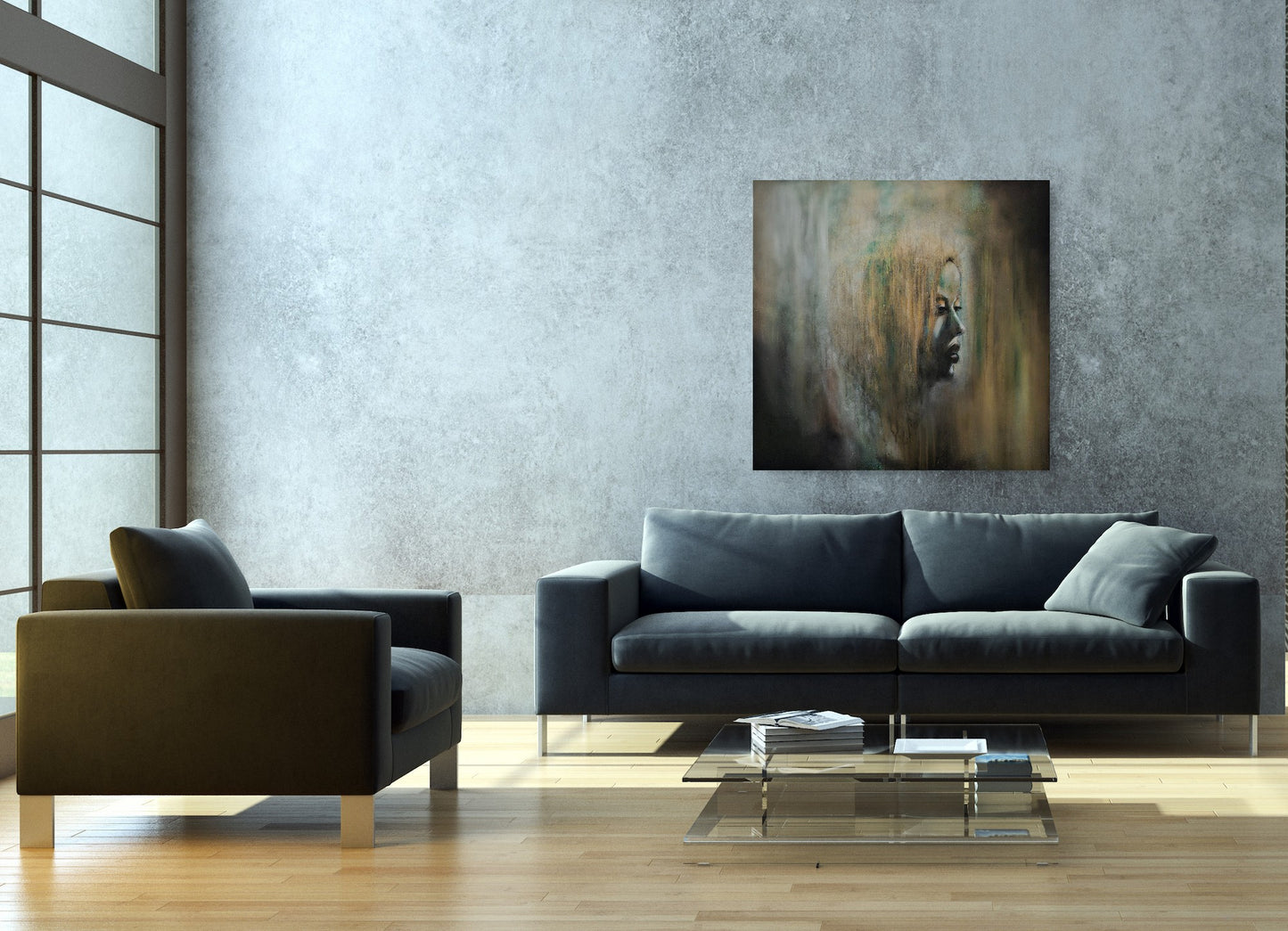 Cat Tremaine-Tucker | Contemporary original painting | Out of the Mist | Gallery Grace