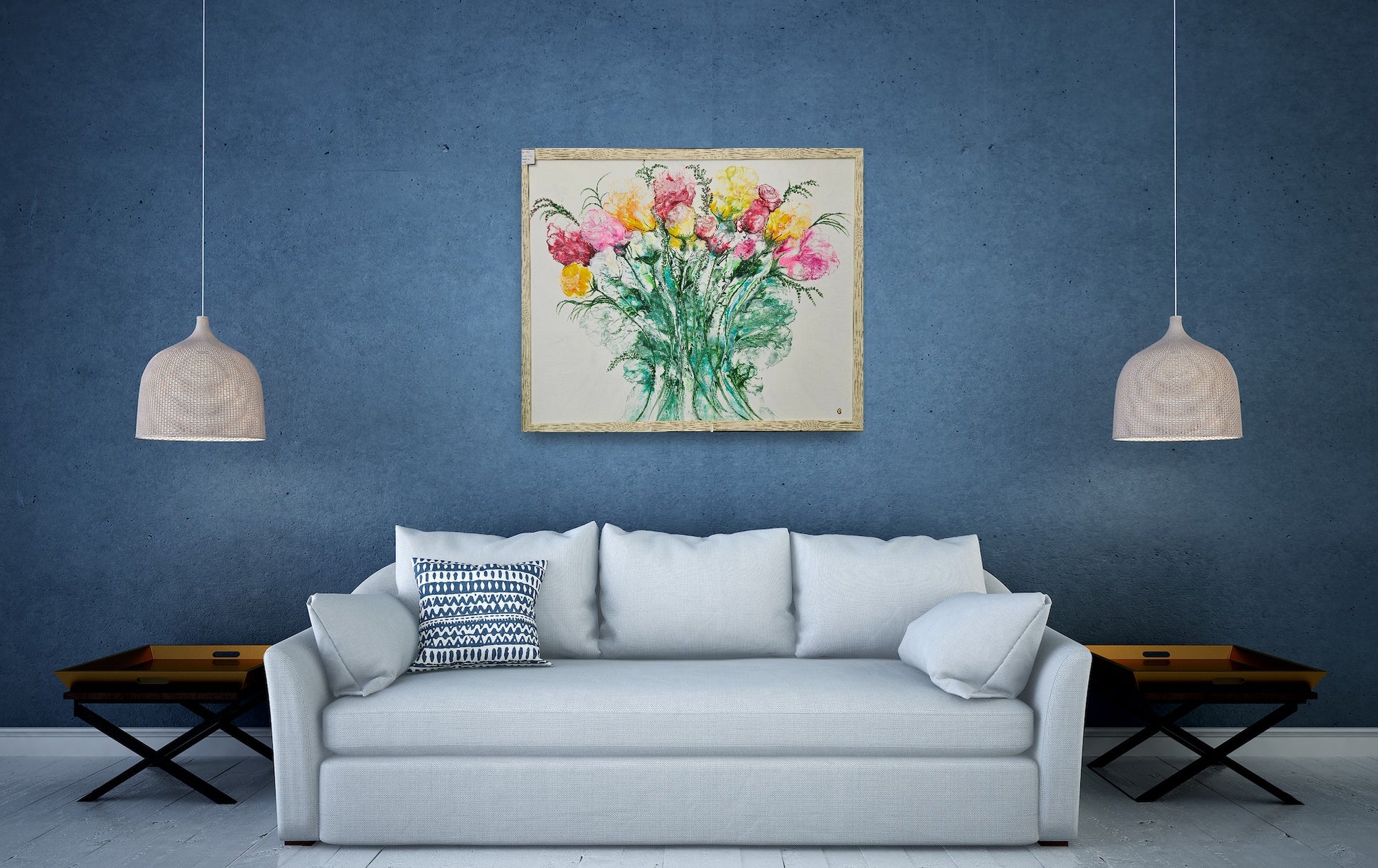 Vibrant Blossoms | Gallery Grace | Clifton Village | Original Artwork | Unique