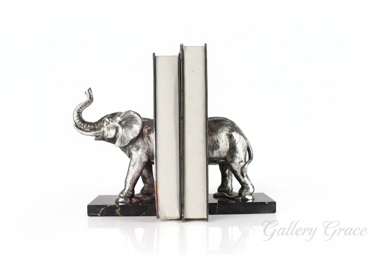 Elephant Bookends