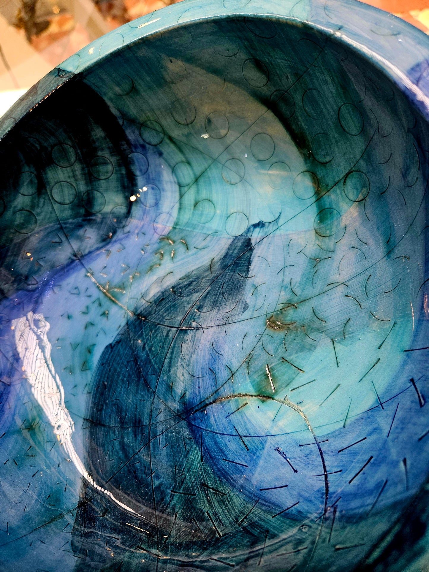 Singing the Blues - Artist Molly Abbot