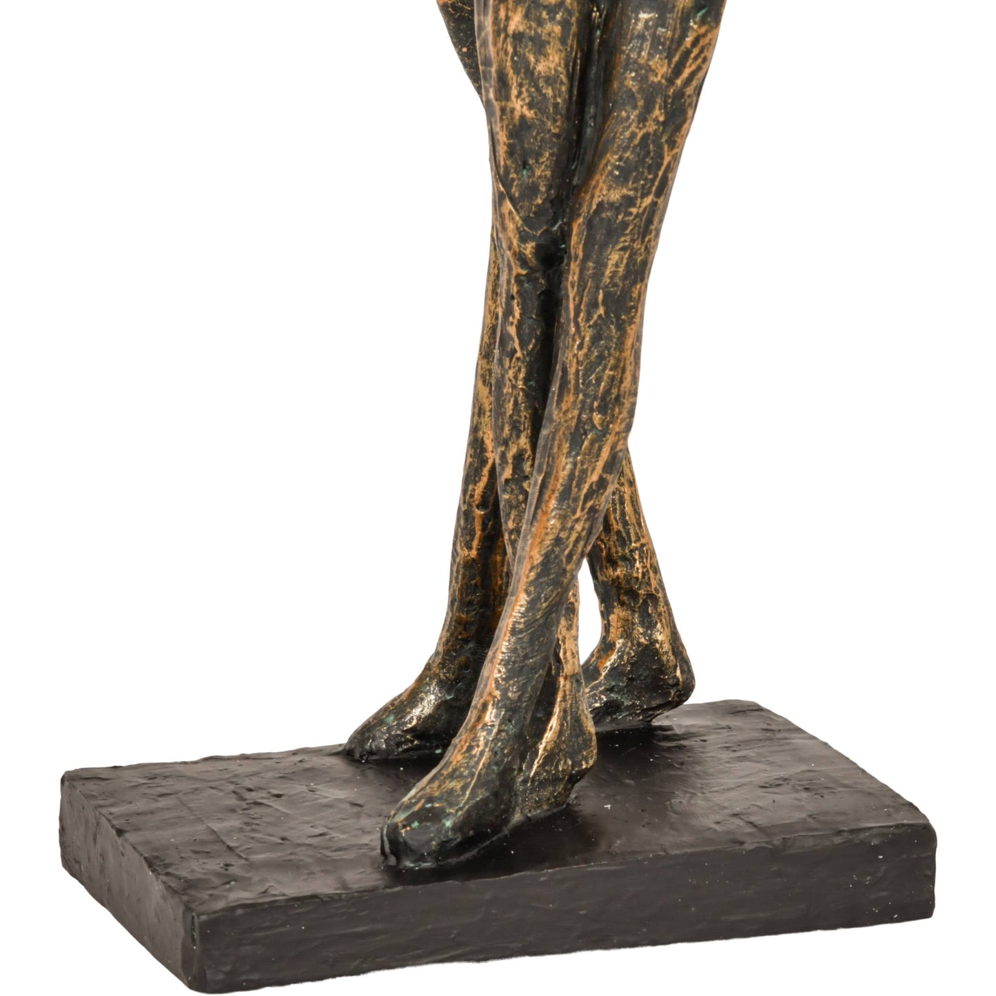 Celebrating Bronze Resin Standing Couple: Bronze / 100% Polyresin