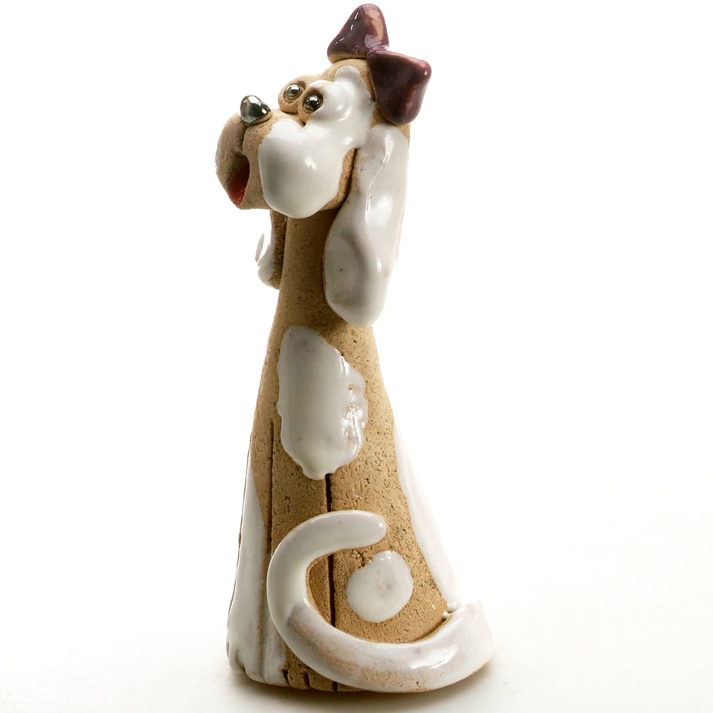 Mr or Mrs Cute Dog Ceramic Figurine | 2 Styles: Girl