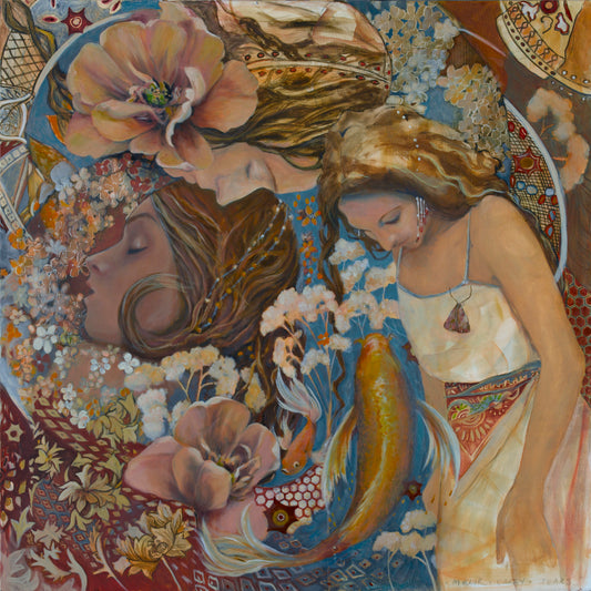 Three Faces Dreaming - Artist, Charlotte Kessler