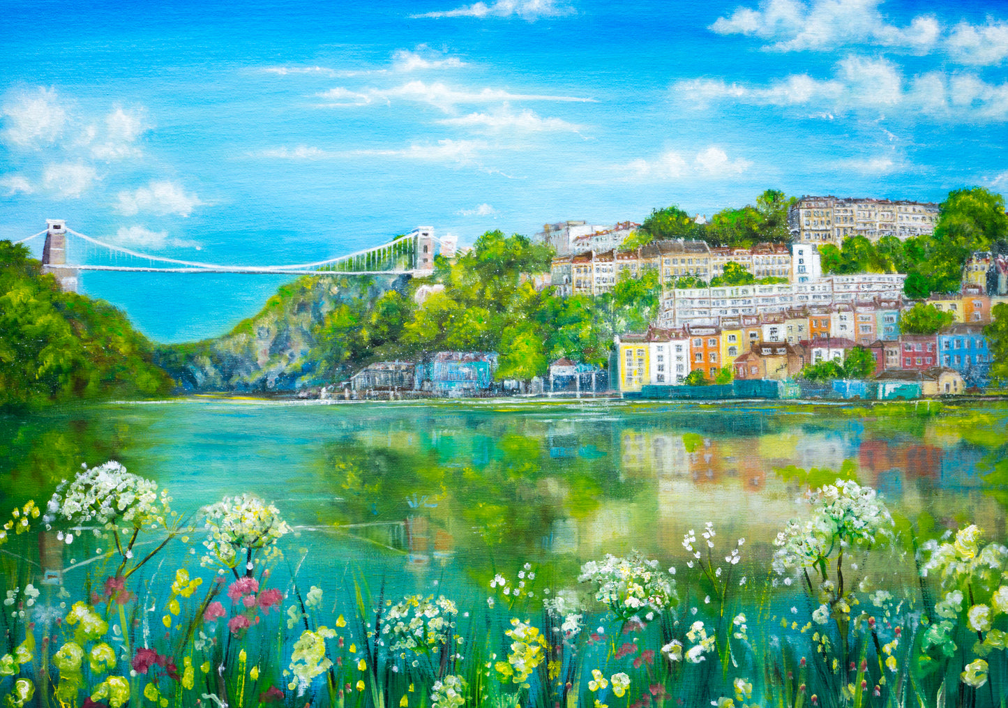 Clifton Suspension Bridge Vibrant