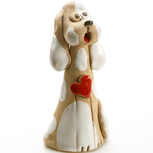 Mr or Mrs Cute Dog Ceramic Figurine | 2 Styles: Boy
