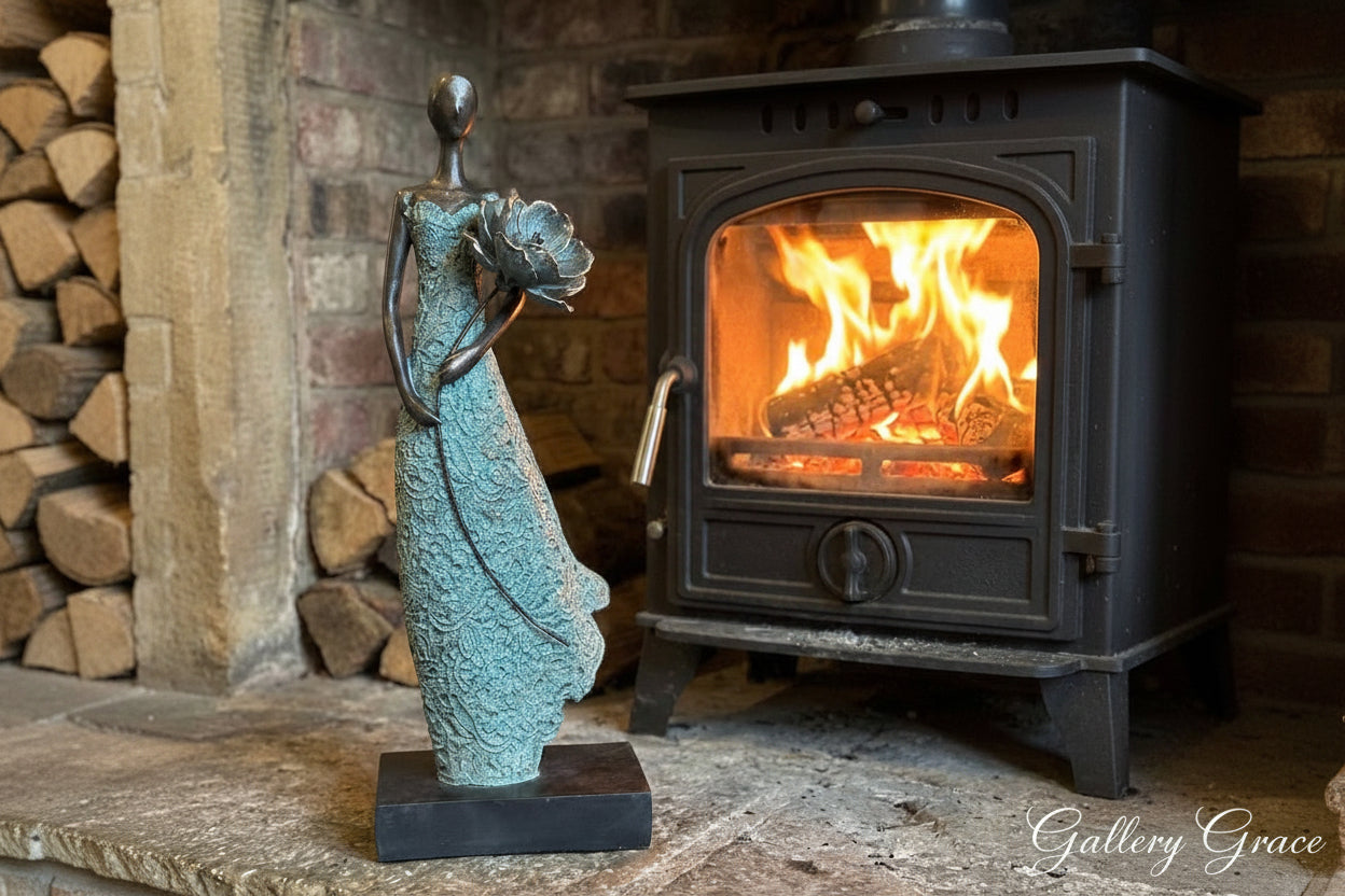 Rose - Girl Holding Flower in Front