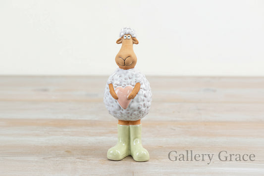 Sheep in Wellies Ornament, 15.2cm