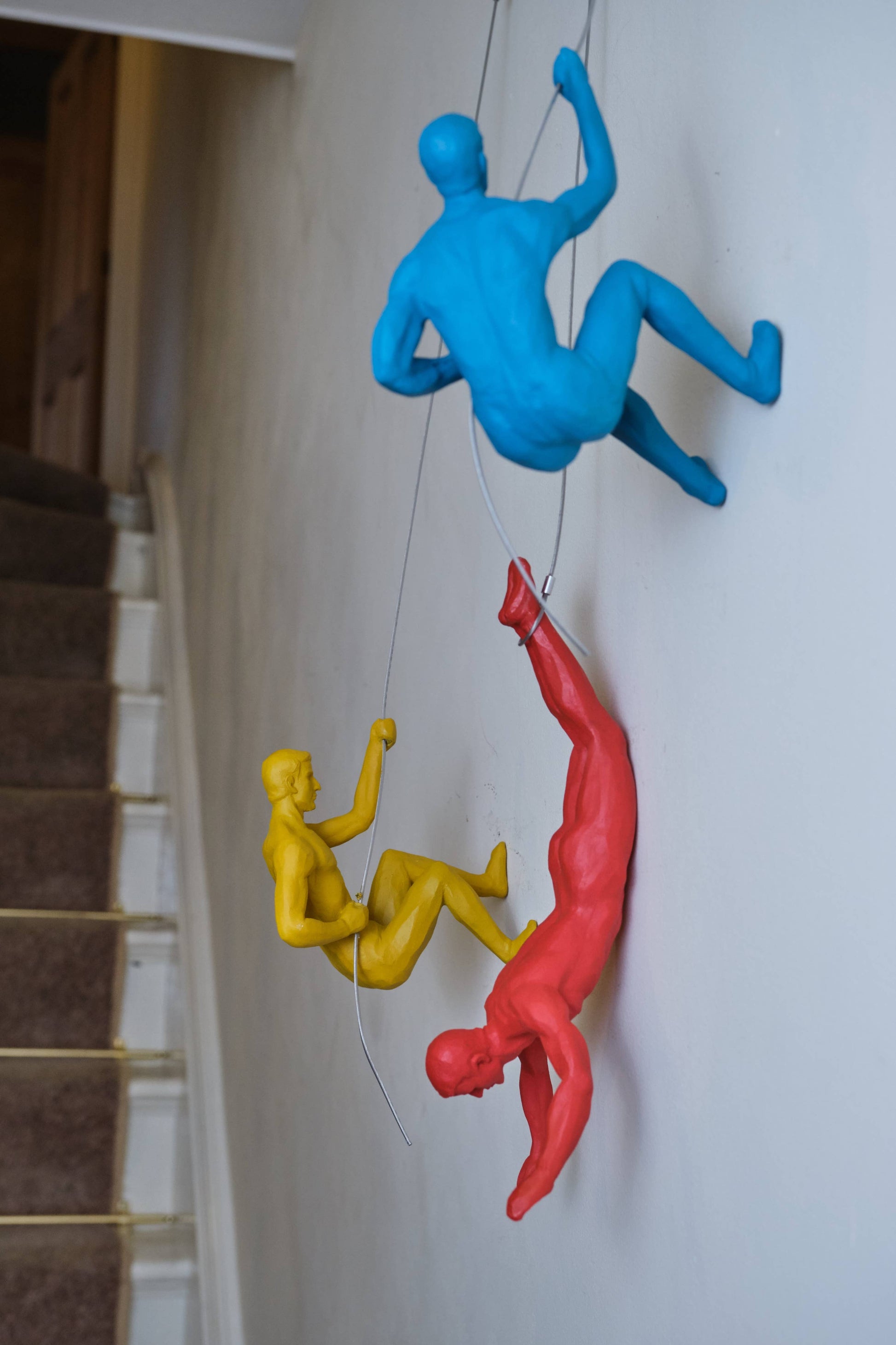 Benson and Bo | Ornament | Coloured Climbing Men | Gallery Grace