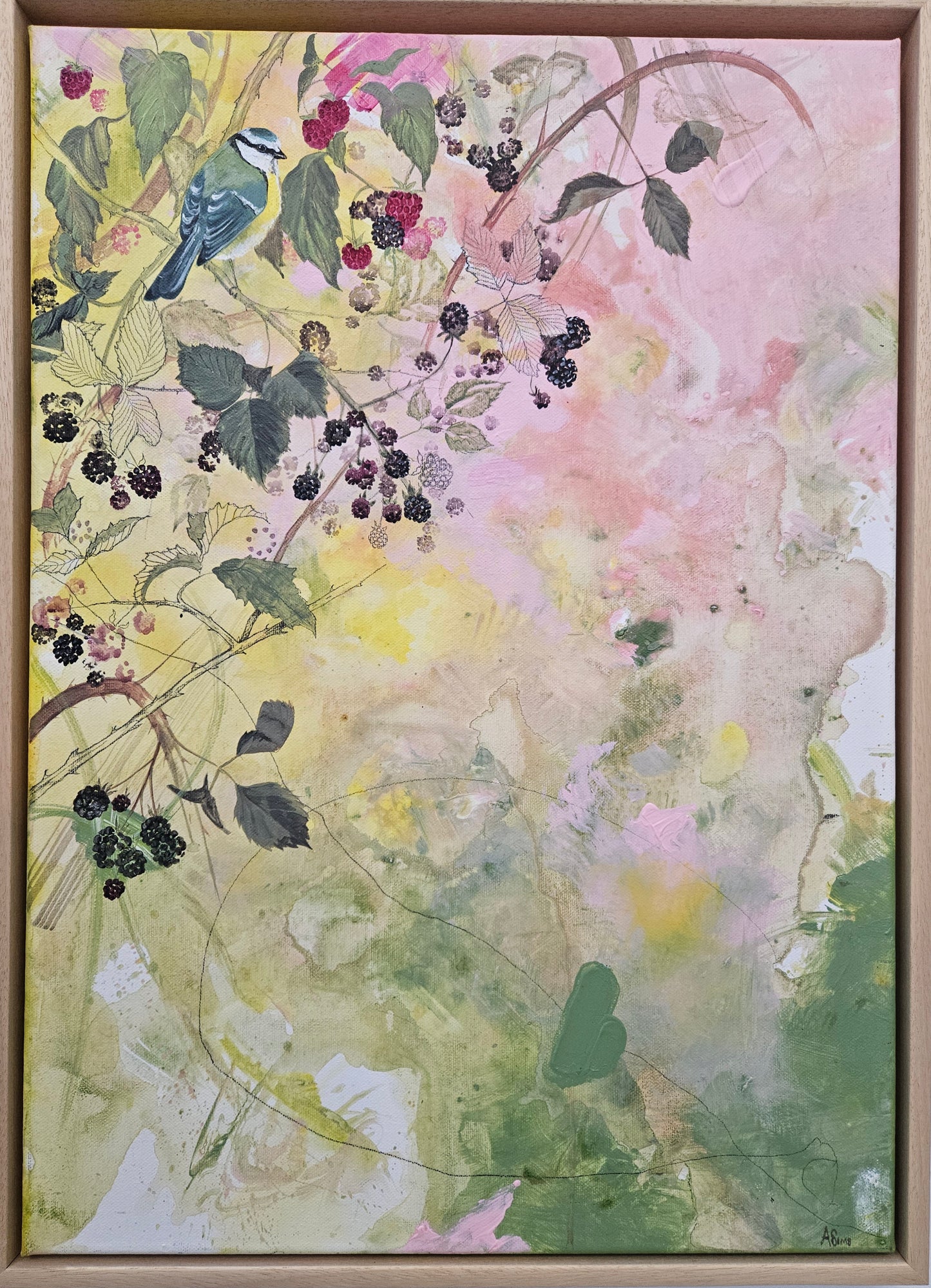 Blackberry Blossoms - Artist, Alice Sims