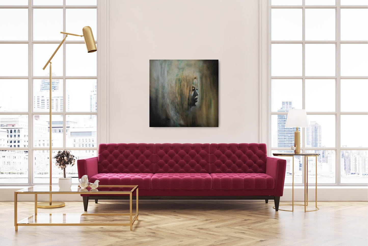 Cat Tremaine-Tucker | Contemporary original painting | Out of the Mist | Gallery Grace | Clifton Village | Arcade Clifton