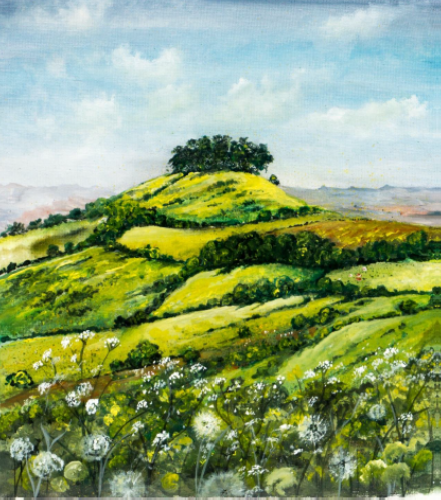 Lynette Bower | Contemporary original painting | Kelston Roundhill | Gallery Grace