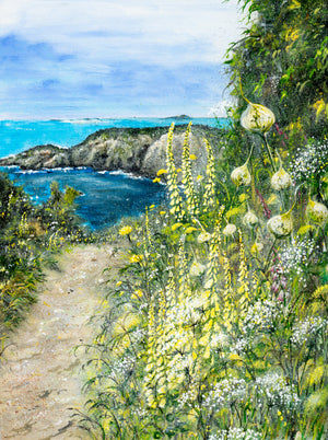 Lynette Bower| Contemporary original painting | Sark | Gallery Grace