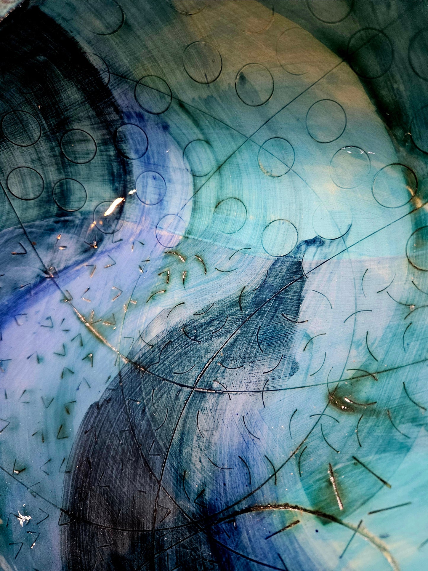 Singing the Blues - Artist Molly Abbot